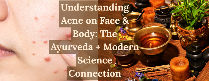Understanding Acne on Face & Body: The Ayurveda + Modern Science Connection  Luxury Ayurveda. Made with Nature. By Dr. Neha Sharma (BAMS, MS Shalya Tantra) | Co-Founder, Blumen Organic